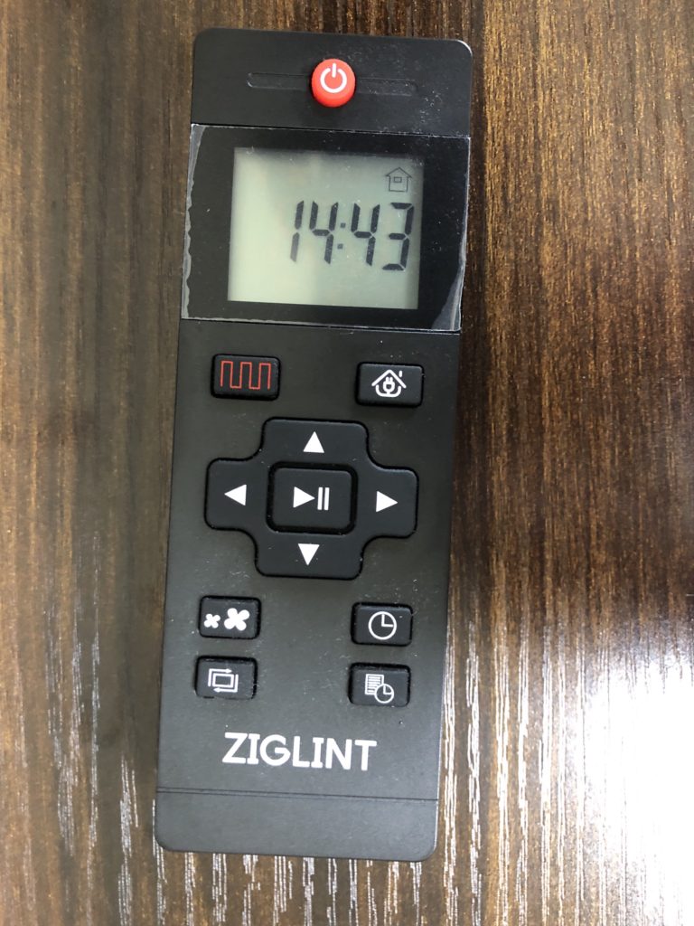 ZIGLINT D5　付属リモコン1 